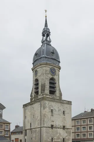 belfry: a tower or steeple typically containing bells, especially as part of a church