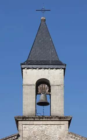 bell tower: a tower in which a bell (or set of bells) is hung; a belfry