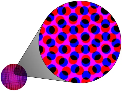ben day: a printing and photoengraving technique dating from the late 19th century, involving coloured dots...
