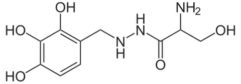 benserazide: a peripherally-acting aromatic ʟ-amino acid decarboxylase (AAAD) or DOPA decarboxylase inhibitor,...