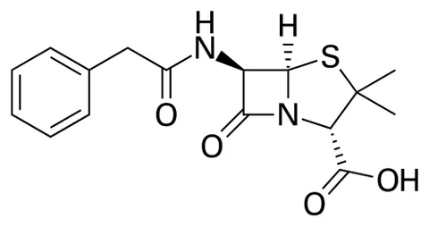 benzylpenicillin: the penicillin C₁₆H₁₈N₂O₄S that constitutes the principal or sole component of most commercial...