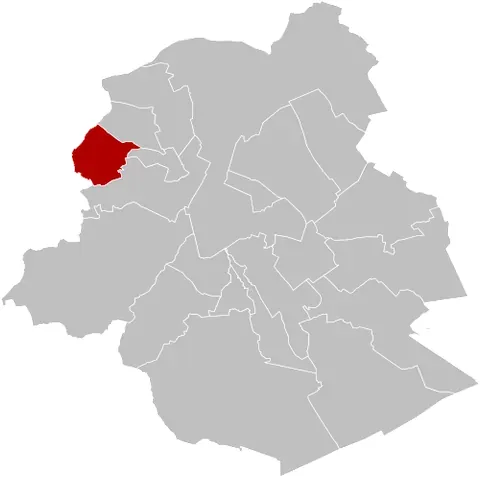 berchem: a municipality of Brussels, Brussels Capital Region, Belgium