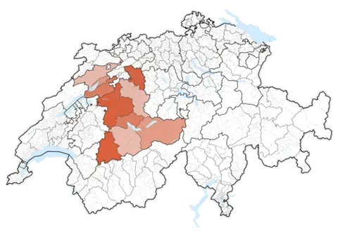 bern: a federal city of Switzerland; the capital city of Bern canton