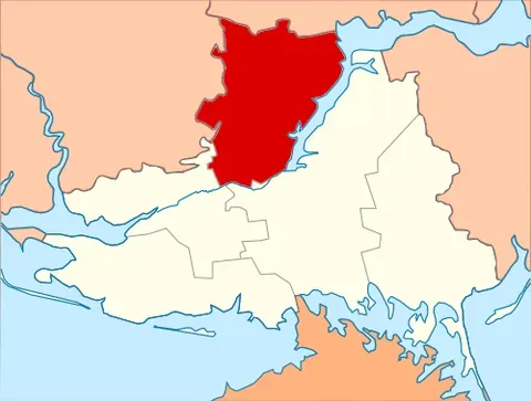 beryslav: a city and raion of Kherson Oblast, in southern Ukraine