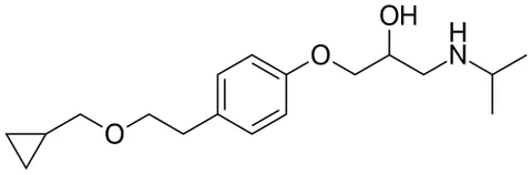 betaxolol: a topical sympatholytic agent used to reduce ocular hypertension in the treatment of glaucoma