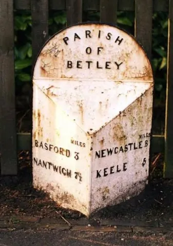 betley: a village and civil parish (served by Betley, Balterley and Wrinehill Parish Council) in...