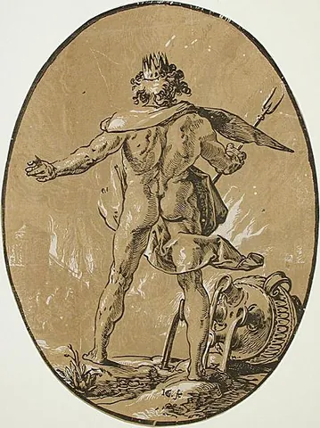 bident: a form of spear having two prongs