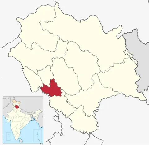 bilaspur district: one of the six districts in the Shimla Division of the Himachal Pradesh in the Republic of India