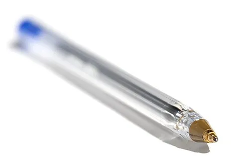 biro: a Biro brand ballpoint pen