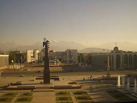bishkek: the capital city of Kyrgyzstan