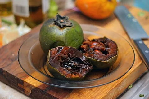 black sapote: a kind of fruit
