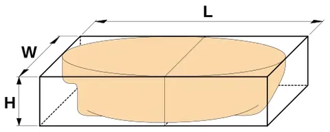 block coefficient: the proportion occupied, by the submerged portion of a ship's or boat's hull, of a rectangular...