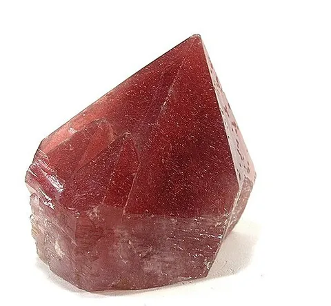 bloodstone: a green chalcedony that is sprinkled with red spots or veins of hematite