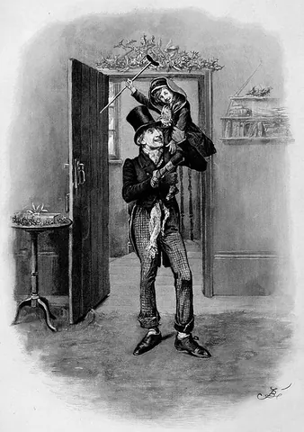 bob cratchit: a humble and poor man, often a clerk or money manager for a more wealthy man
