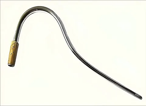 bocal: a curved, tapered metal tube which connects the reed of several double reed woodwind instruments...