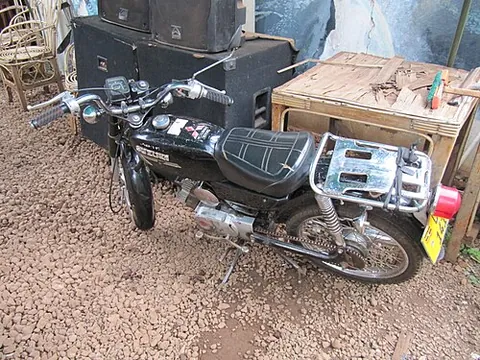 boda-boda: a bicycle or motorcycle used as a taxi