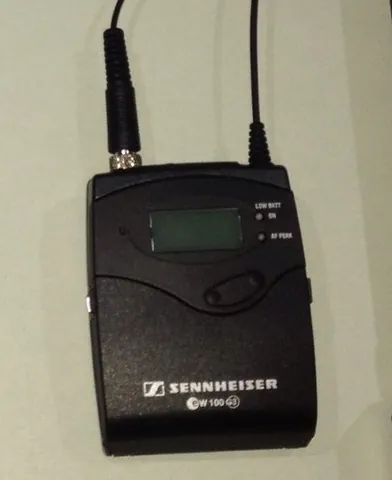bodypack: a small box housing a transmitter and battery pack, used with a microphone
