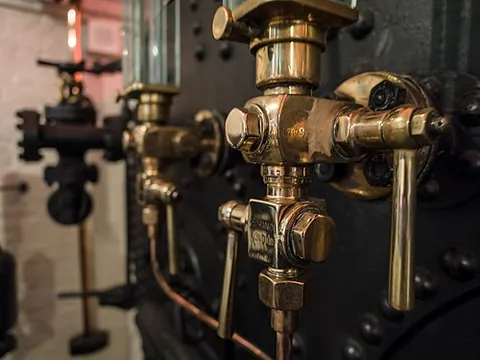 boiler room: a room in a building that houses the boiler(s) and similar equipment