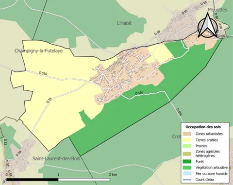 bois-le-roi: a commune in Eure department, Normandy, France