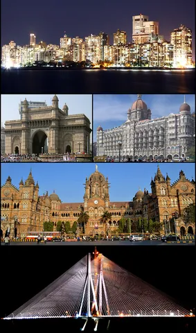 bombay: the former name of Mumbai, the state capital of Maharashtra, India