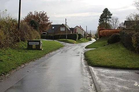 borrowby: a village and civil parish previously in Hambleton district, North Yorkshire, England (OS grid ref...