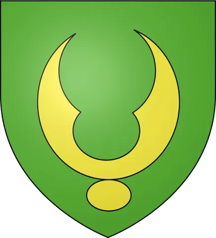 boterol: the chape, crampet or tag of a scabbard, or a representation thereof in heraldry
