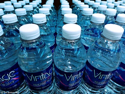 bottled water: drinking water sold by bottle, either natural or processed by e.g. filtering, carbonation or...