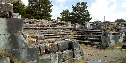 bouleuterion: a building in Ancient Greece, housing the boule (council of citizens), where public affairs were...
