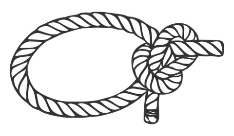 bowline: a rope fastened near the middle of the leech or perpendicular edge of the square sails