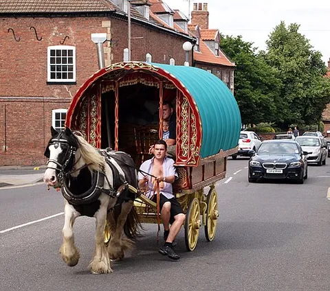 bowtop: a kind of vardo or wagon with an arched roof