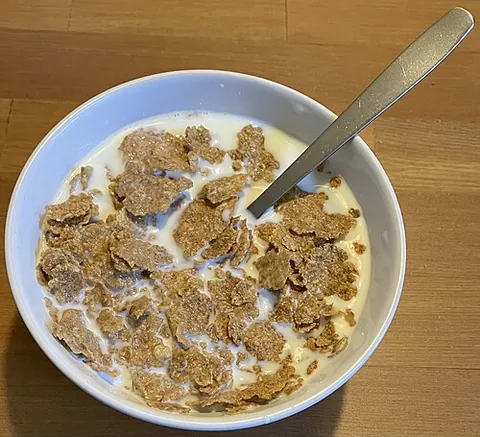 bran flake: a flake made from bran