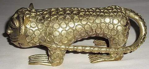 brazen: made of brass