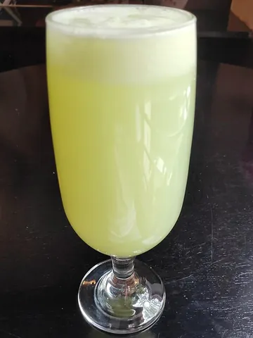 brazilian lemonade: a Brazilian drink made from limes, water, sugar, and sometimes condensed milk