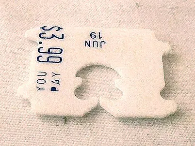 bread clip: a plastic clip used to hold a plastic bag closed by pinching the neck of the bag. Often used for...