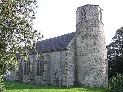 breckles: a small village in Stow Bedon parish, Breckland district, Norfolk, England (OS grid ref TL9594)