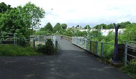 bridge of weir: a village in Renfrewshire council area, Scotland (OS grid ref NS3865)