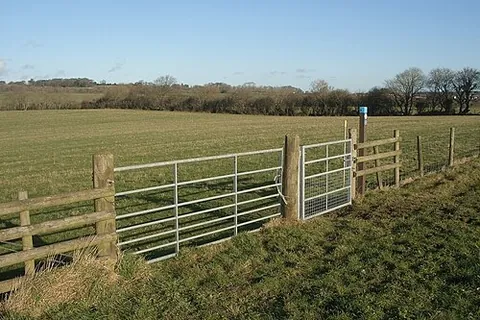 bridle gate: a gate designed to allow riders on horseback to pass through without dismounting