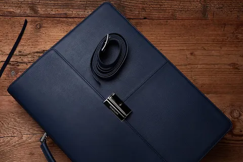 briefcase: a case used for carrying documents, especially for business