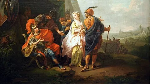 briseis: a legendary figure who features in the Iliad; a princess granted as concubine to Achilles after the...