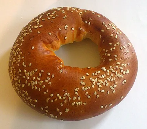 bublik: a traditional Eastern European bread roll, consisting of a ring of yeast-leavened wheat dough that...