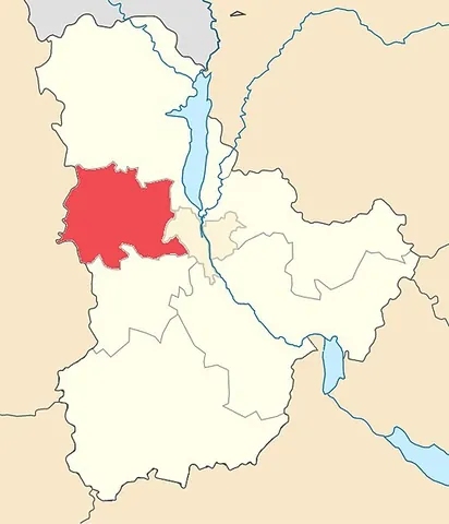 bucha: a city, the administrative centre of Bucha Raion, Kyiv Oblast, Ukraine