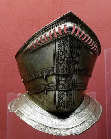 buffe: a piece of armor covering either the entire face, or the lower face together with a visor that...