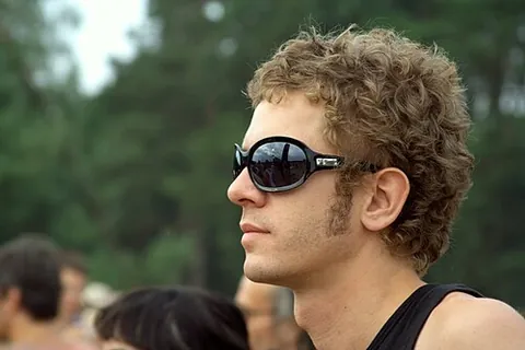 bug eye: a style of eyeglasses with large lenses, usually covering the entire eye