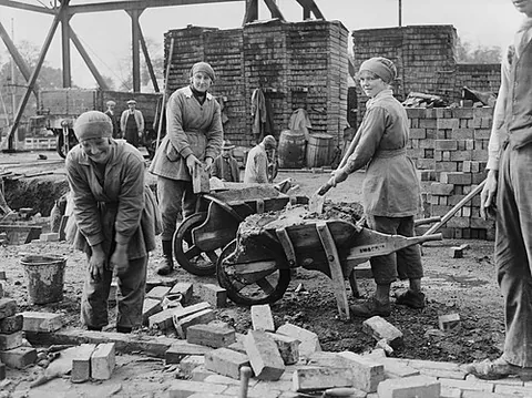 builder: one who builds or constructs things