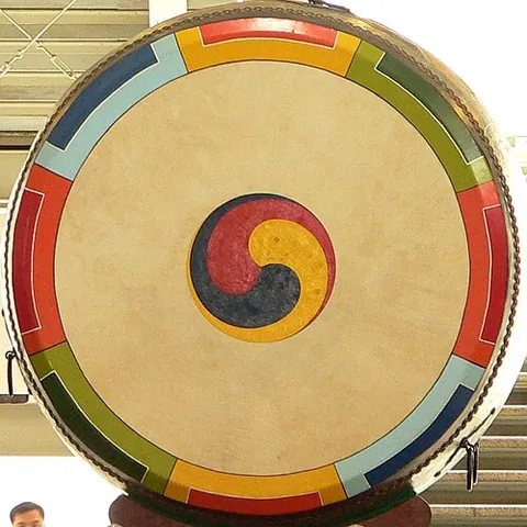 buk: a traditional Korean drum