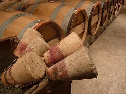 bung: a stopper, alternative to a cork, often made of rubber, used to prevent fluid passing through the...