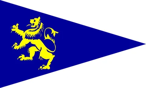 burgee: a flag, usually a broad tapering pennant, often with a swallowtail, flown by yachts to identify the...