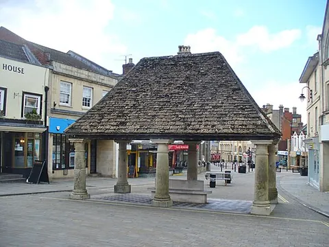 buttercross: a type of market cross associated with English market towns and dating from mediaeval times; fresh...