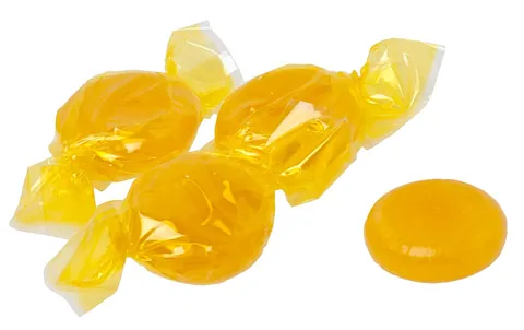 butterscotch: a hard candy made from butter, brown sugar, syrup and vanilla