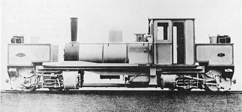 0-4-0+0-4-0: under the Whyte notation system, a Garratt-type locomotive that is articulated in three parts, with...